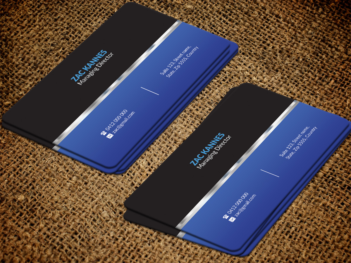 Business Card Design by WebixBD for this project | Design #4263547