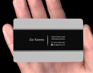 Business Card Design by halum420