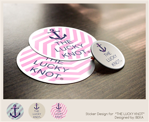Design Autocollant par Beka pour THE LUCKY KNOT | Design : #4200818
