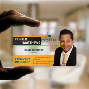 Business Card Design by Nelsur for this project | Design #4218556