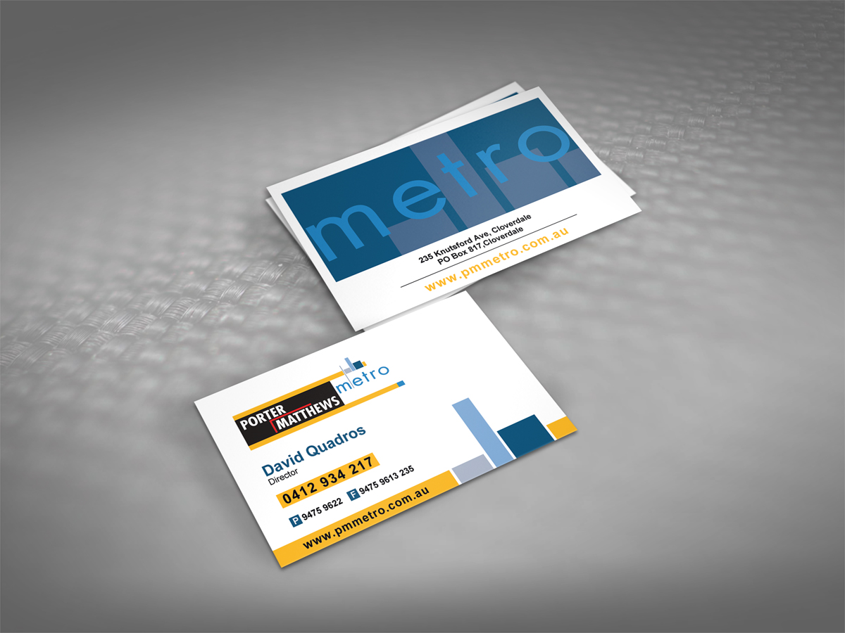 Business Card Design by diRtY.EMM for this project | Design #4224435