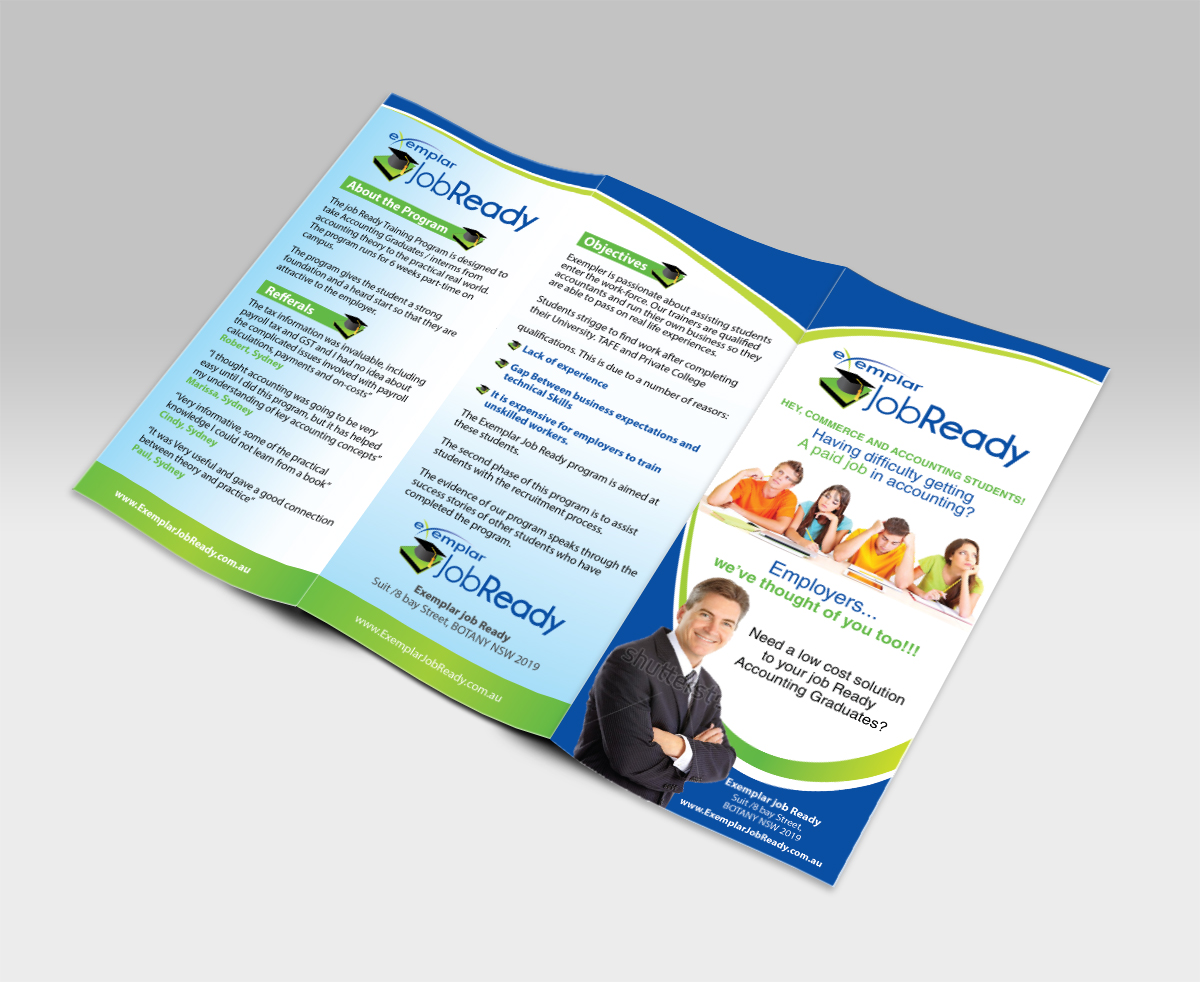 Design de Brochure par Sarmishtha Chattopadhyay_loginchange pour Exemplar Performance Advantage | Design #4202957