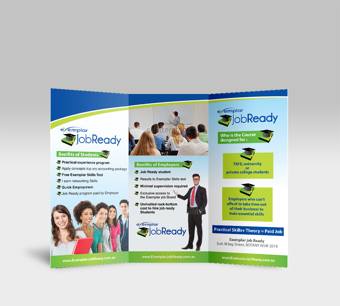 Design de Brochure par Sarmishtha Chattopadhyay_loginchange pour Exemplar Performance Advantage | Design #4202996