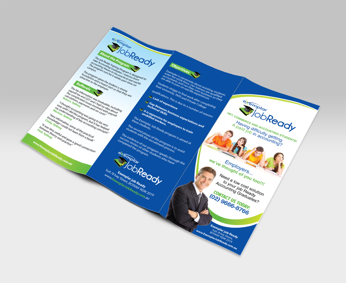 Design de Brochure par Sarmishtha Chattopadhyay_loginchange pour Exemplar Performance Advantage | Design #4213929