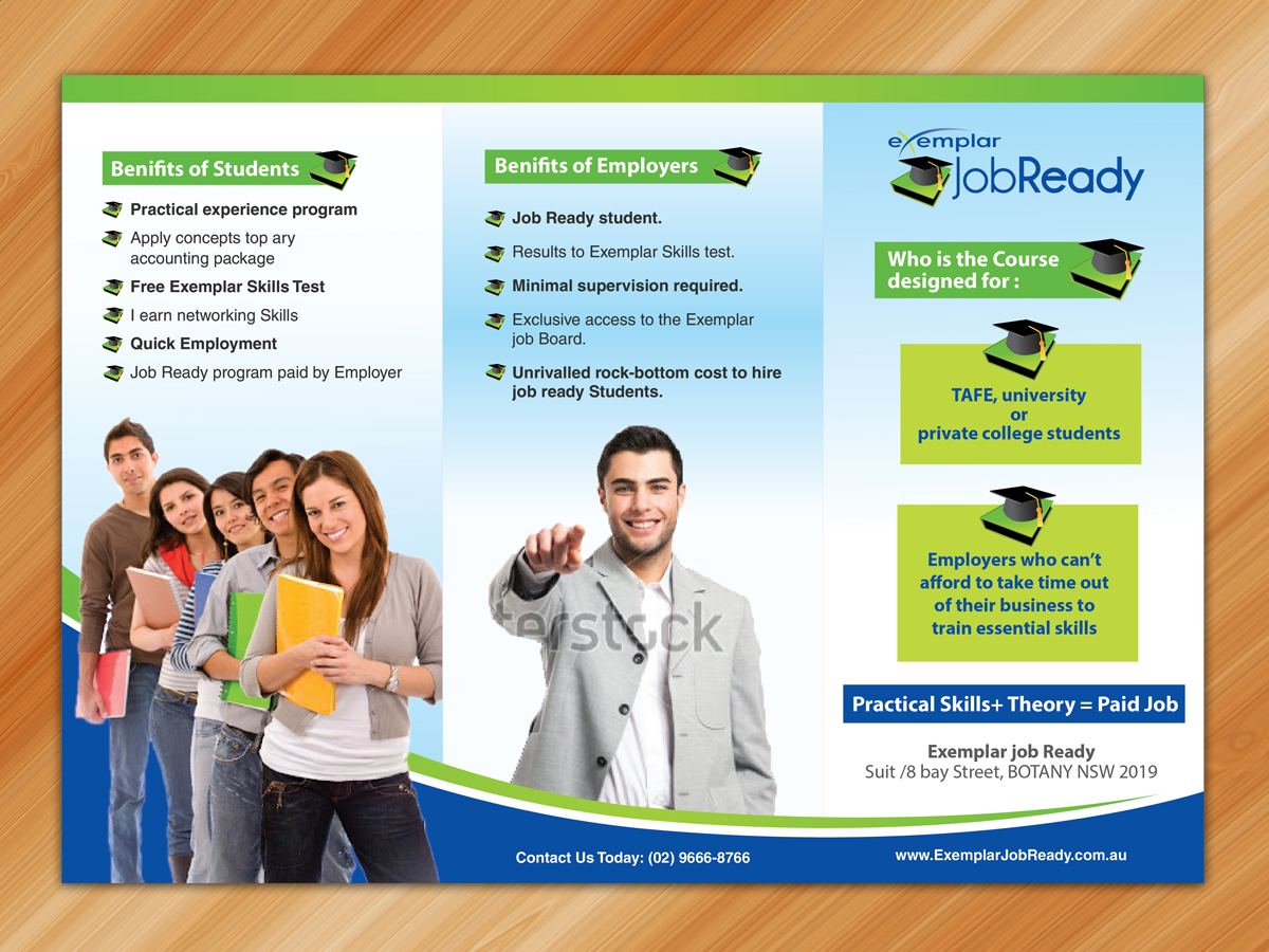 Design de Brochure par Sarmishtha Chattopadhyay_loginchange pour Exemplar Performance Advantage | Design #4214145