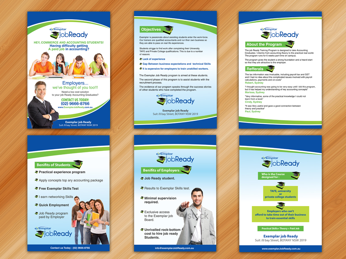 Brochure Design by Sarmishtha Chattopadhyay_loginchange for Exemplar Performance Advantage | Design #4226669