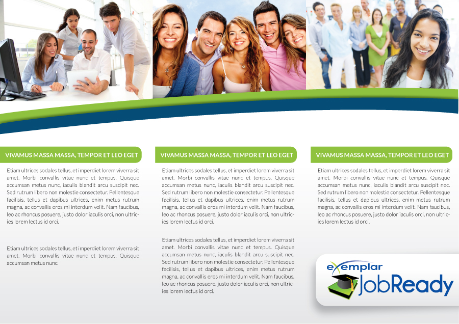 Design de Brochure par JCR pour Exemplar Performance Advantage | Design #4194927