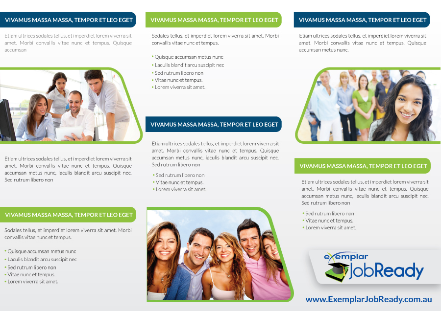 Diseño de Brochure por JCR para Exemplar Performance Advantage | Diseño #4207565