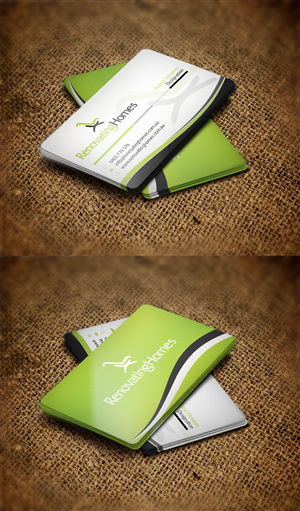 Business Card Design - Renovating Homes | Business Card Design by Harshan