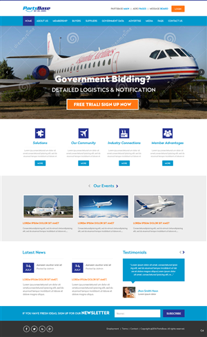 Web Design by pb for this project | Design: #4208714