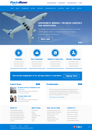 Web Design by pb for this project | Design: #4208722