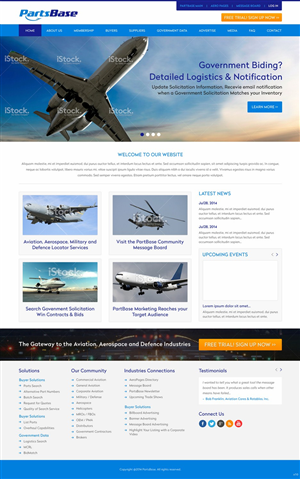 Web Design by pb for this project | Design: #4213446