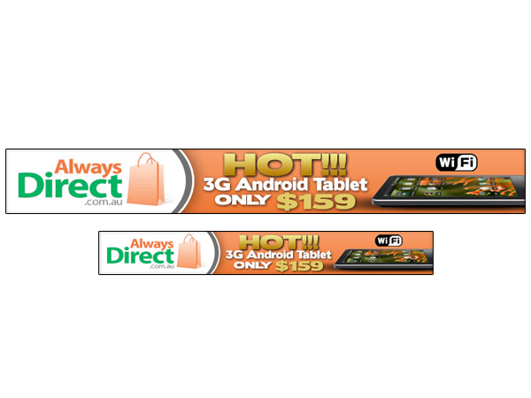 Banner Ad Design by Andysign for this project | Design #165188
