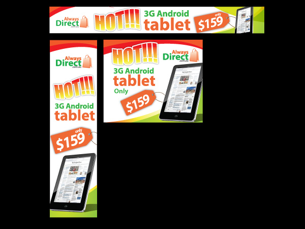 Banner Ad Design by Priyo Subarkah for this project | Design #165331