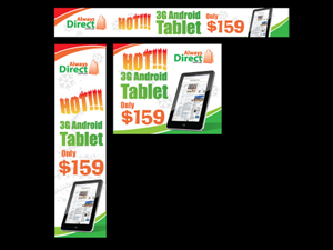 Banner Ad Design by Priyo Subarkah for this project | Design: #165337