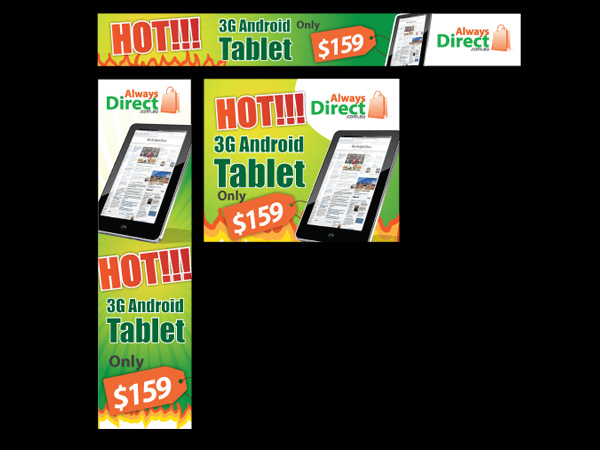 Banner Ad Design by Priyo Subarkah for this project | Design: #165610