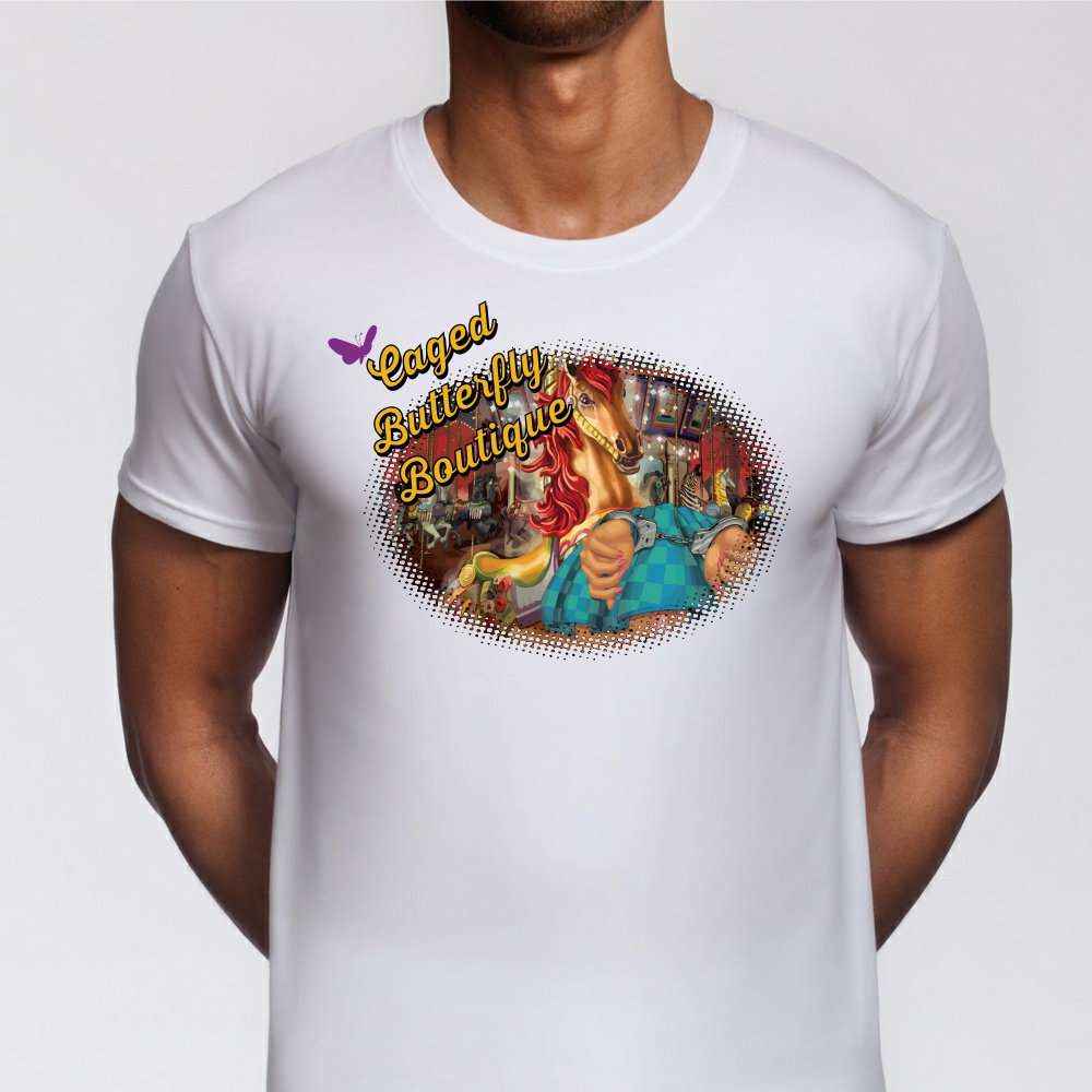 T-shirt Design by SeXtreme for Caged Butterfly Boutique | Design #4213334