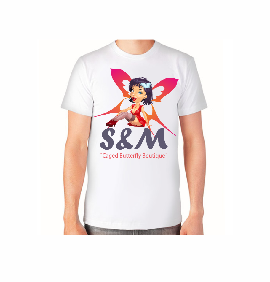 Diseño de Camiseta por vesnusca para Caged Butterfly Boutique | Diseño #4214970