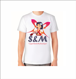 Diseño de Camiseta por vesnusca para Caged Butterfly Boutique | Diseño: #4214970