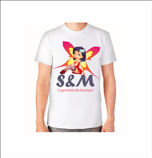 Diseño de Camiseta por vesnusca para Caged Butterfly Boutique | Diseño: #4214979