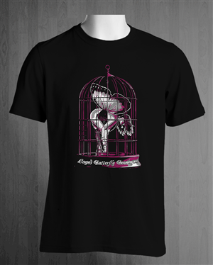 T-shirt Design by Adrian for Caged Butterfly Boutique | Design: #4207873