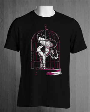 T-shirt Design by Adrian for Caged Butterfly Boutique | Design: #4213137