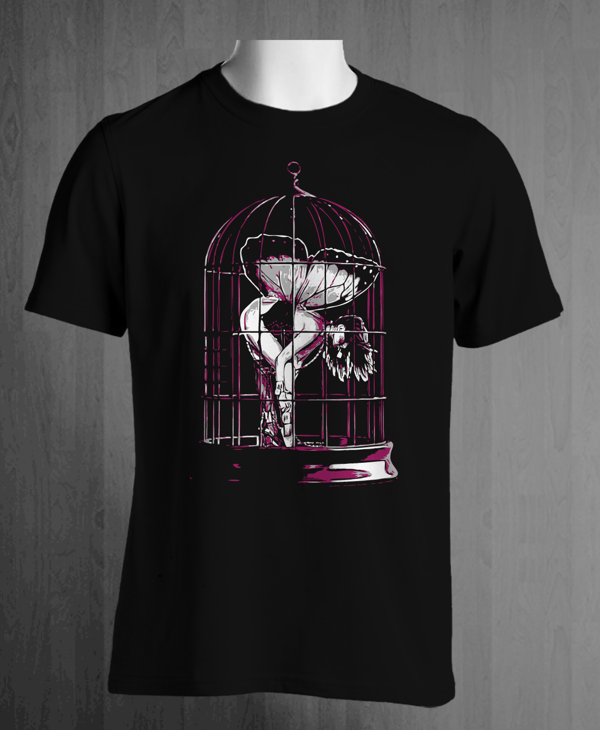 Diseño de Camiseta por Adrian para Caged Butterfly Boutique | Diseño #4218975