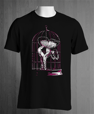 T-shirt Design by Adrian for Caged Butterfly Boutique | Design: #4218975