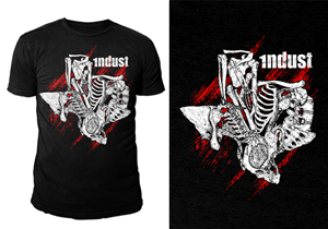 Texas Indust | T-shirt Design by Rockalight
