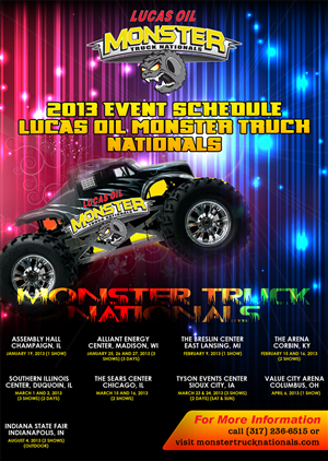 Monster Truck Nationals | Diseño de Camiseta por Expert Designer