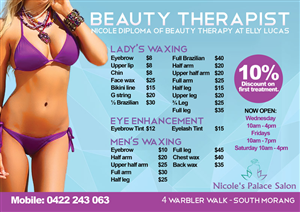 Flyer Design by  Muller Villegas