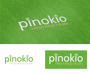 PINOKIO, FRESH MADE ITALIAN | Logo Design by Empathy Design