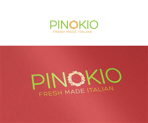 PINOKIO, FRESH MADE ITALIAN | Logo Design by SPOT ON