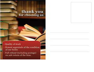 Postcard Design by alessandroevge for Ariadne Books | Design: #4198988