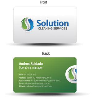 Diseño de Tarjeta de Presentación por David Alexander para este proyecto | Diseño: #168322