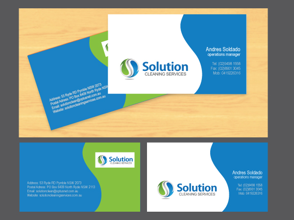 Business Card Design by akshaye1984 for this project | Design #171589
