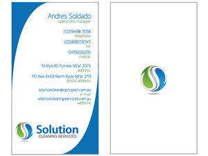 Business Card Design by hahahahans for this project | Design: #170924