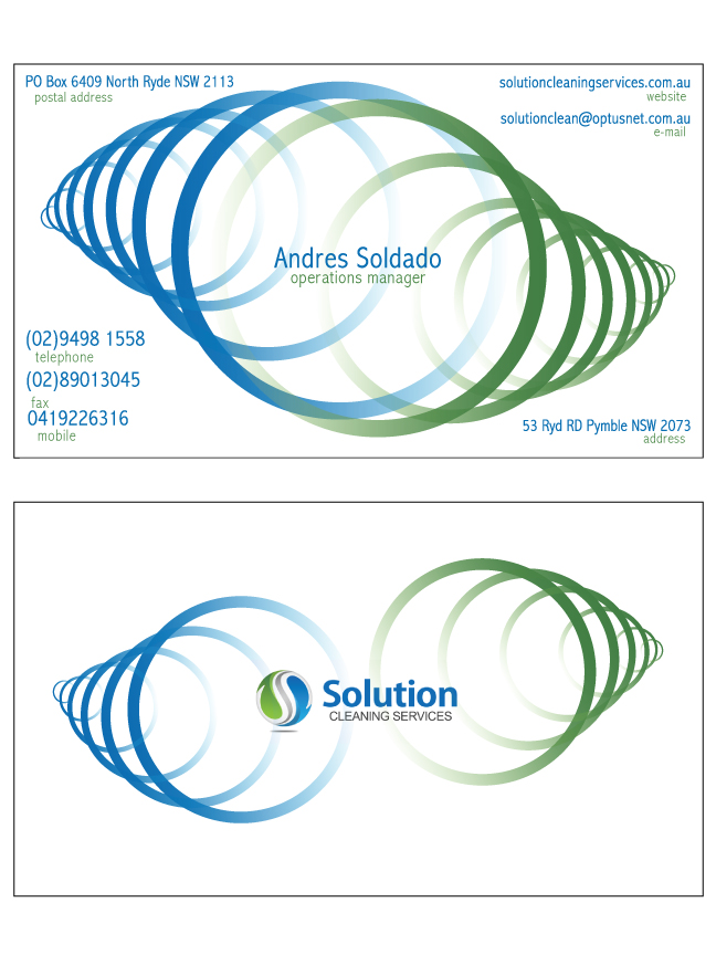 Business Card Design by hahahahans for this project | Design #171811