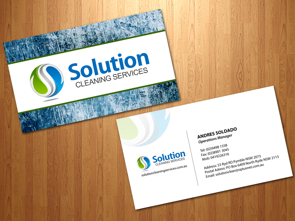 Business Card Design by seancfy for this project | Design #168054