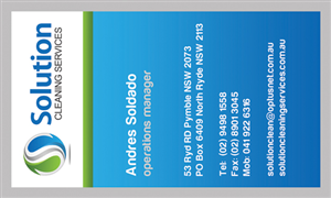 Business Card Design by HyperTime Studio for this project | Design: #169996