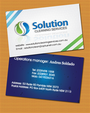 Business Card Design by PurpleDreams