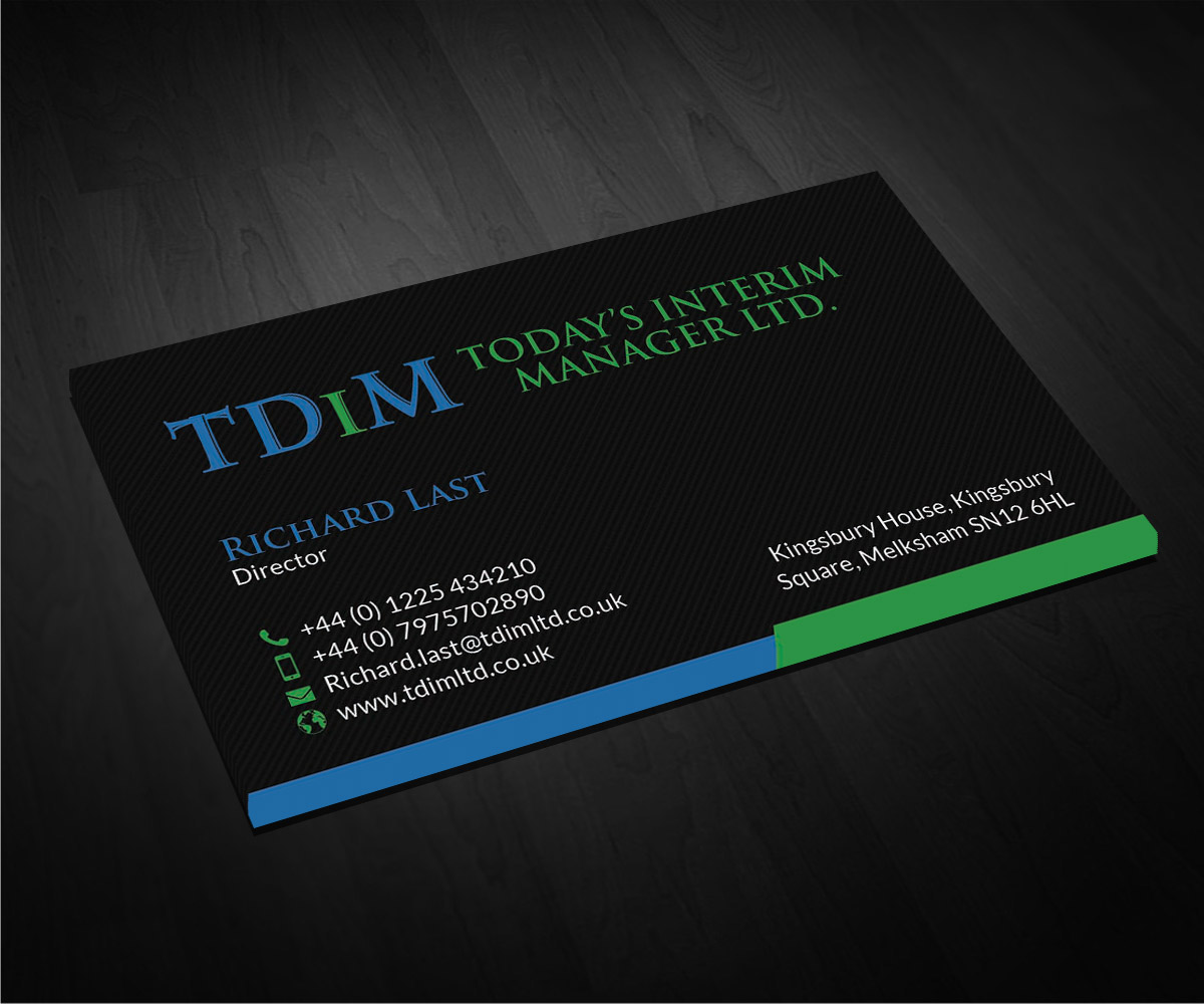 Business Card Design by Sarah Haroon for this project | Design #4201847