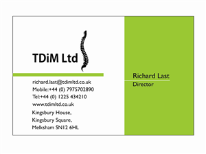 Business Card Design by shunyo for this project | Design: #4204933