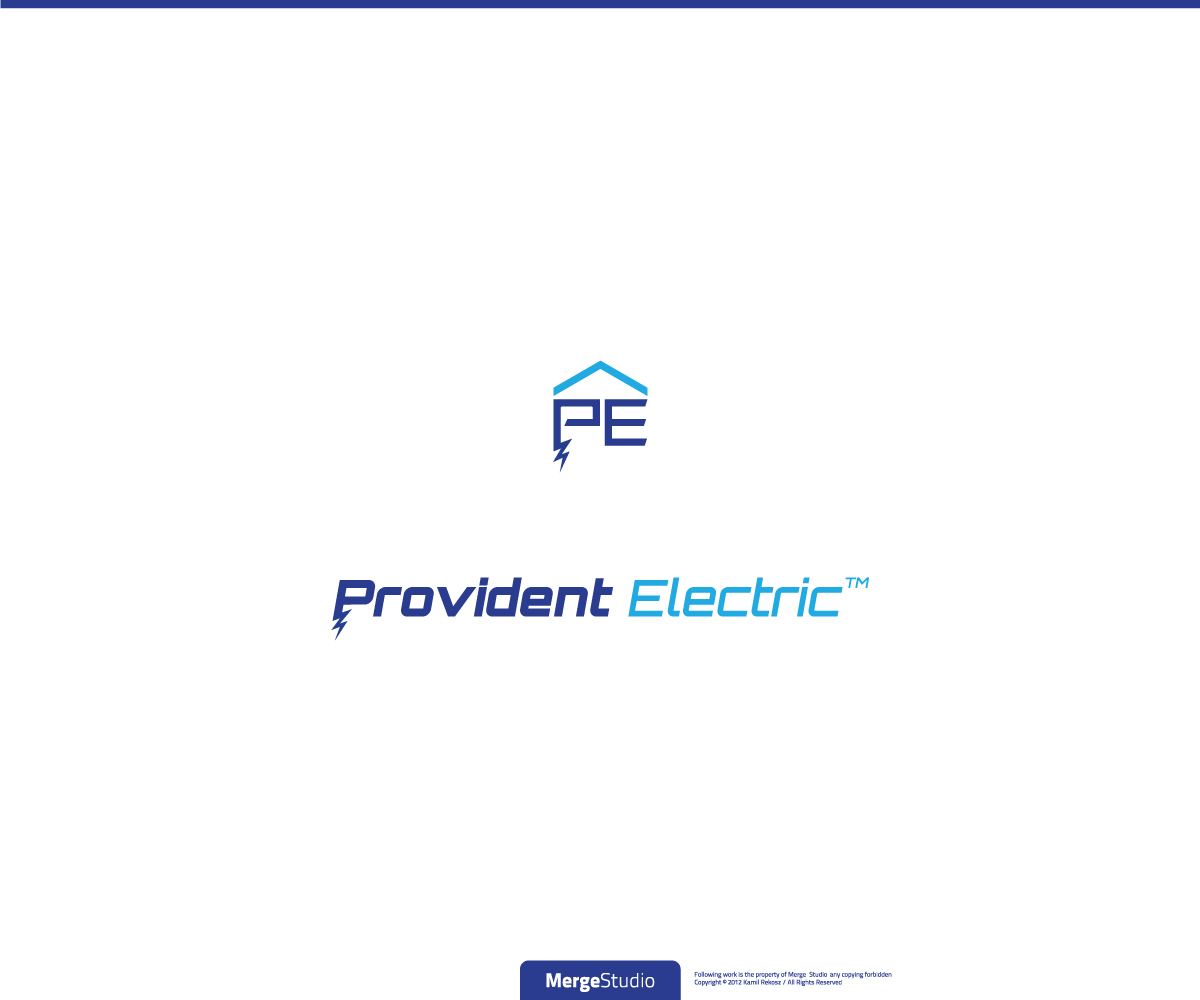 Logo Design by MergeStudio for Provident Electric, Inc. | Design #1191803
