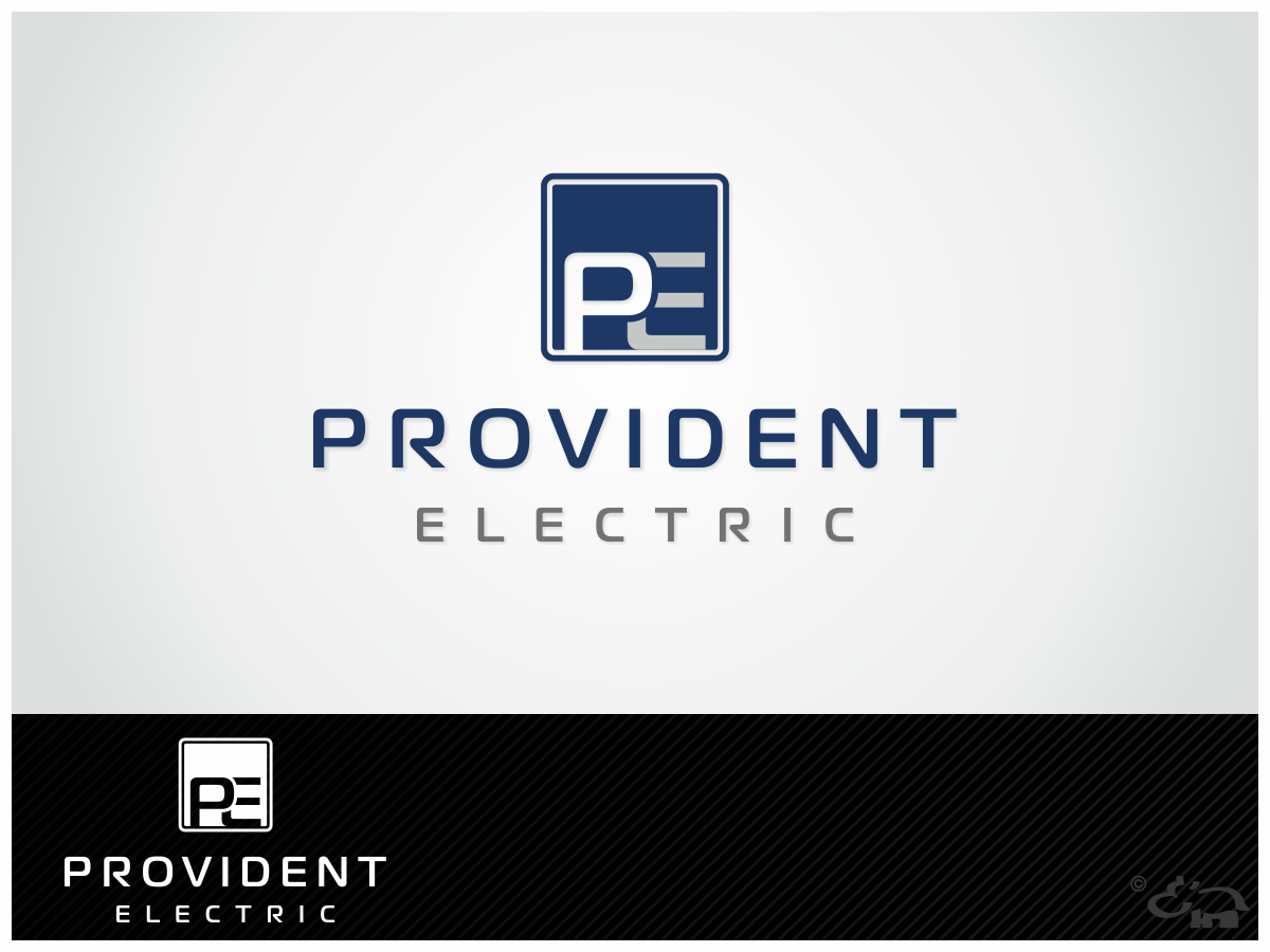 Logo Design by HYPdesign for Provident Electric, Inc. | Design #1188738