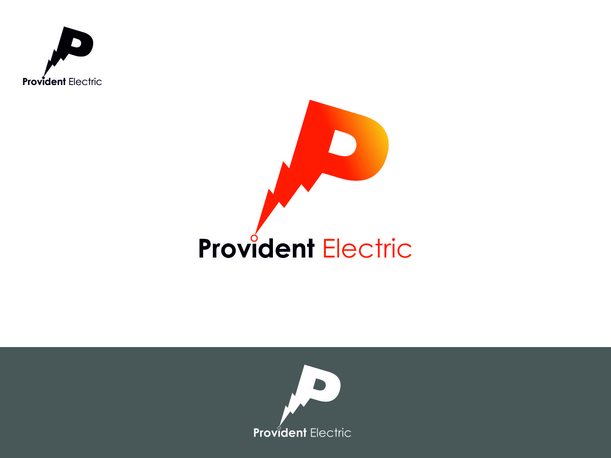 Logo-Design von JF für Provident Electric, Inc. | Design #1189723