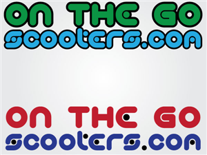 Logo Design by Kings Bishop Design for On The Go Scooters, LLC | Design: #169534