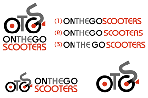 Logo Design by alcartoon for On The Go Scooters, LLC | Design: #178832
