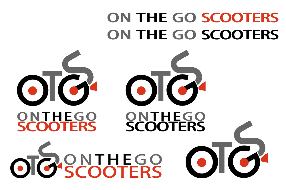 Logo-Design von alcartoon für On The Go Scooters, LLC | Design #180784