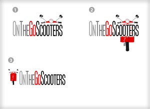 Logo Design by AlexGuz for On The Go Scooters, LLC | Design: #167100
